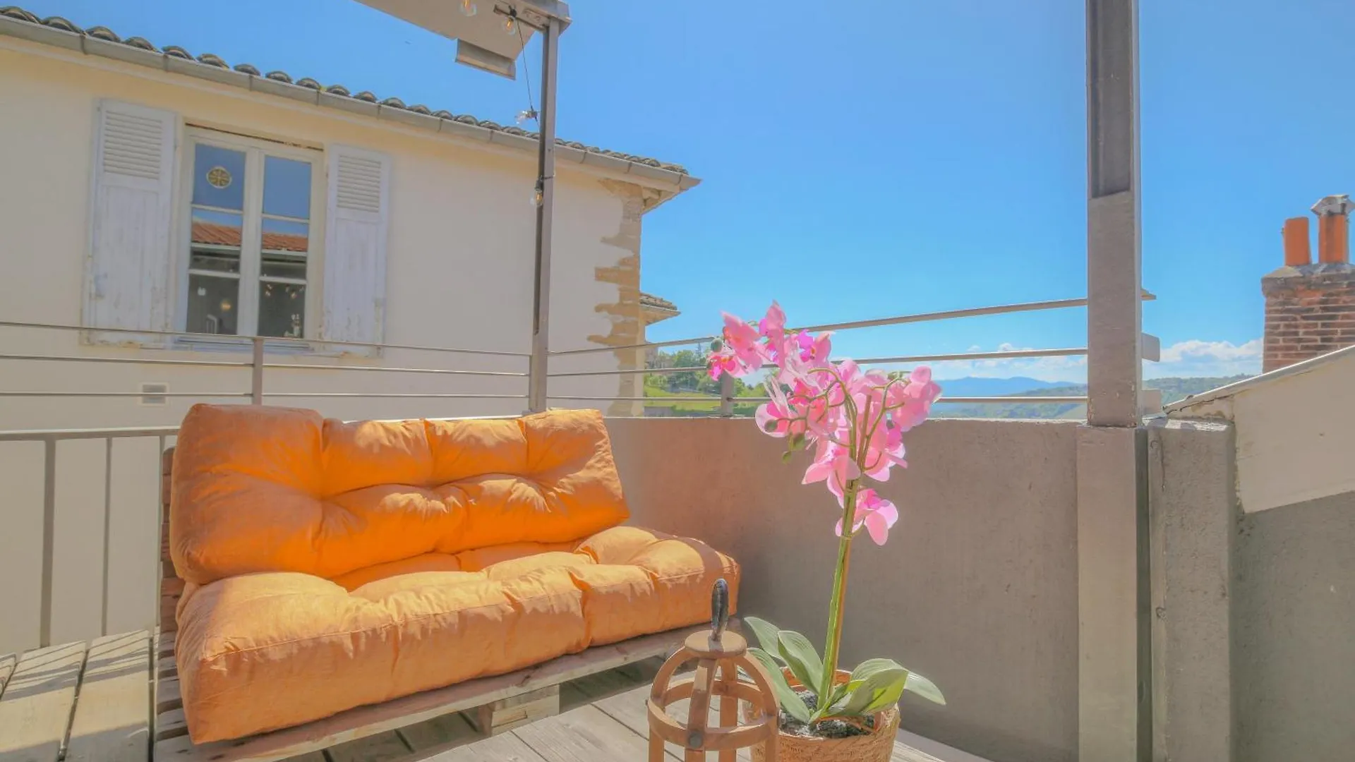 Le Pipet - T2 Avec Terrasse, Vue, A Deux Pas Du Theatre Antique Apartman Vienne