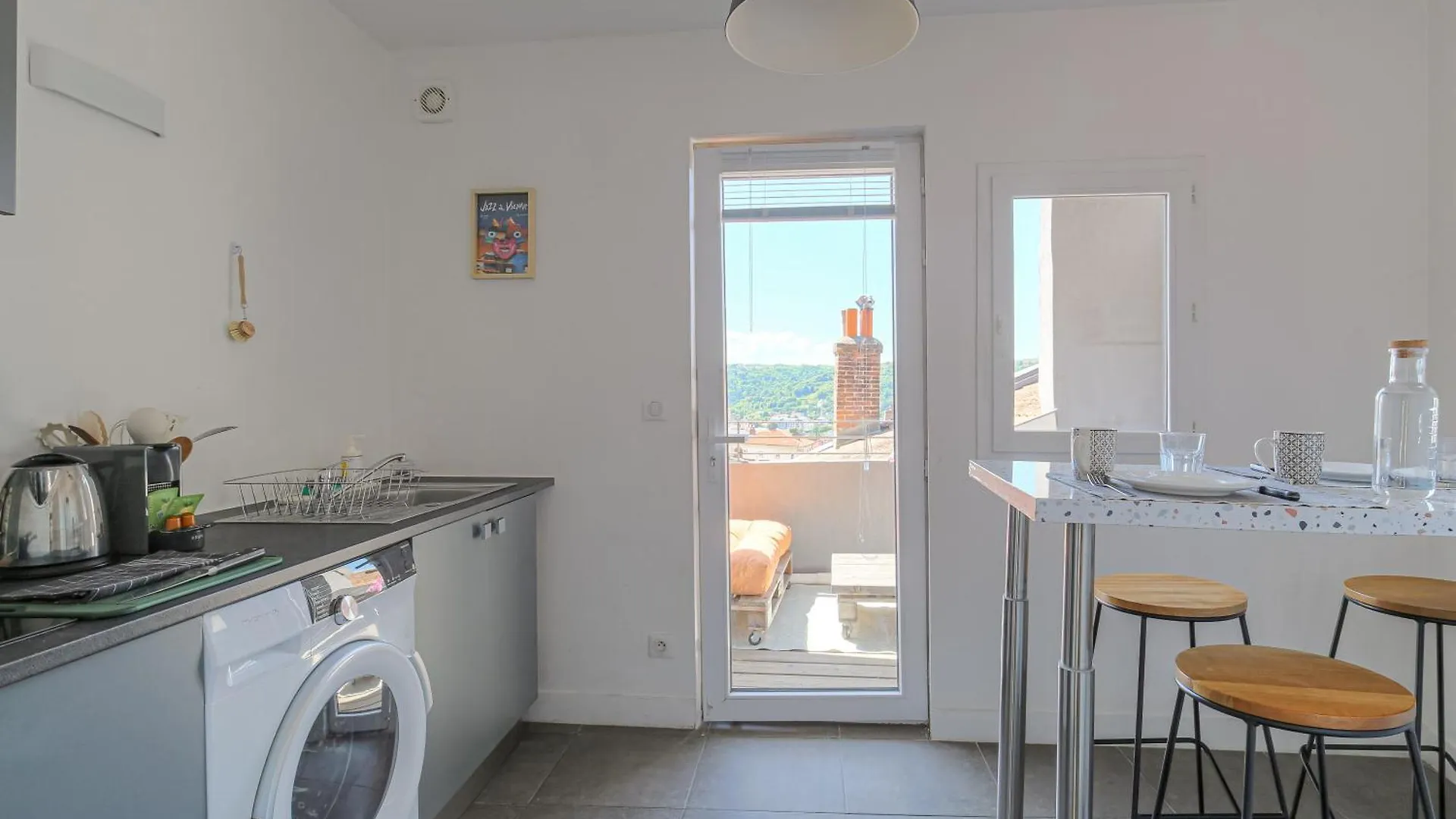 Le Pipet - T2 Avec Terrasse, Vue, A Deux Pas Du Theatre Antique Apartman Vienne Franciaország